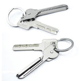 6-in-1 Outdoor Camping Multi-Function Key Ring Chain